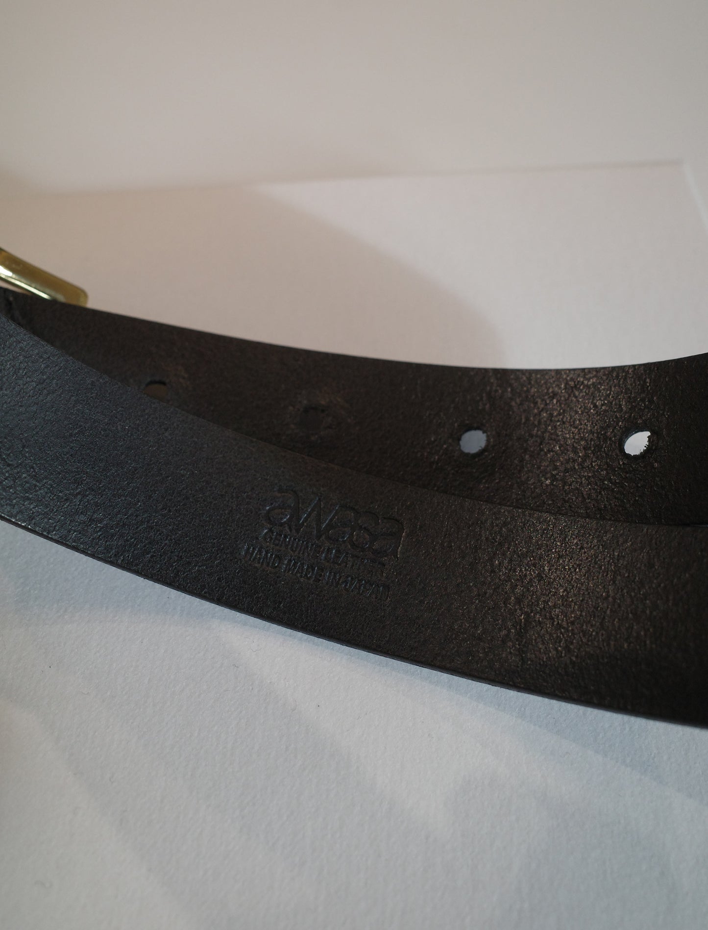 awasa Italian Pull-up Leather Belt