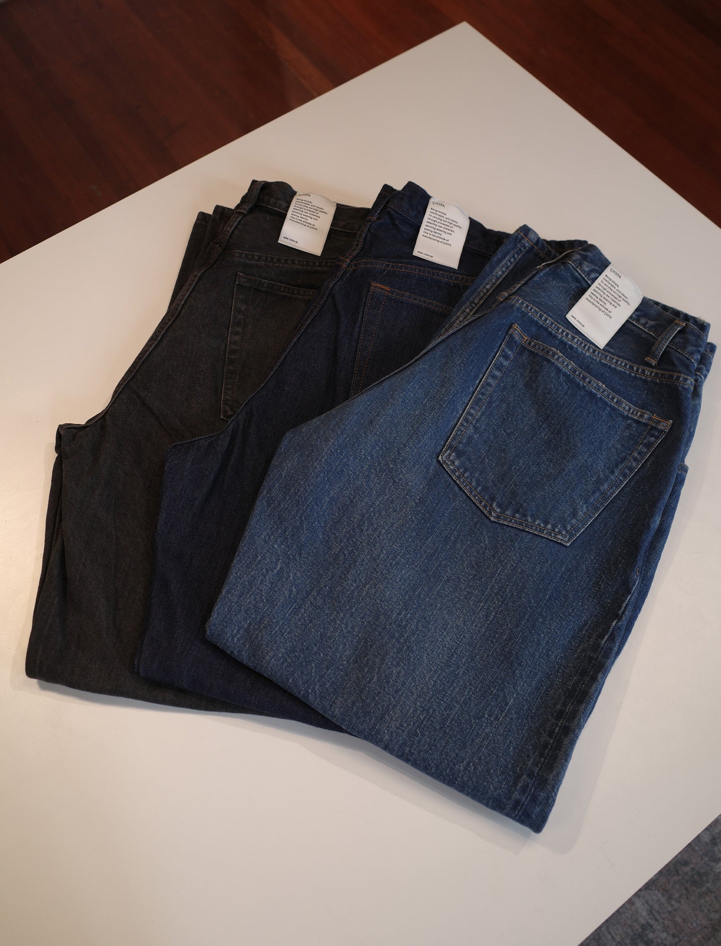 CIOTA Baggy 5 Pocket Pants - Navy