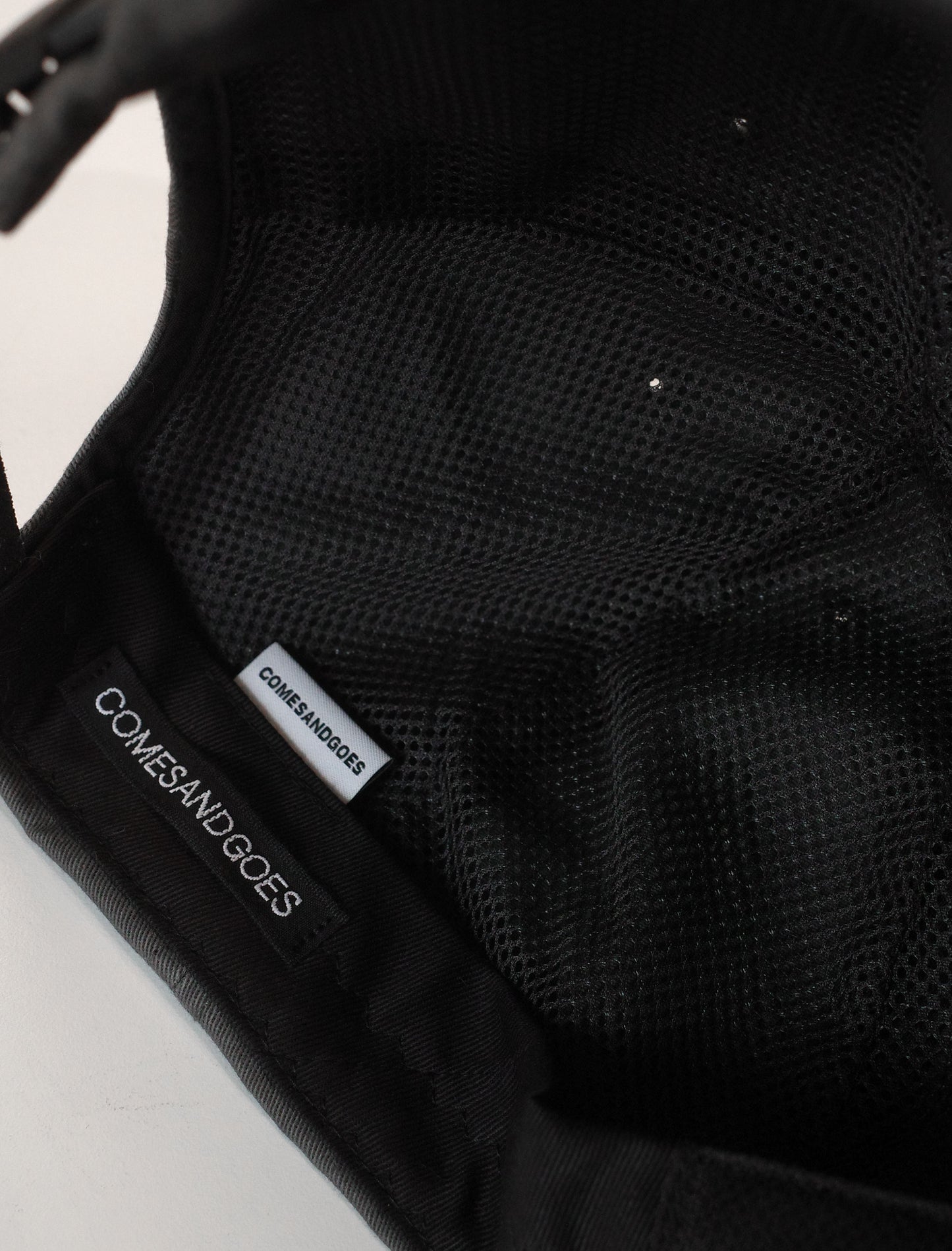 COMESANDGOES NY Pigment-Dyed Cap Black