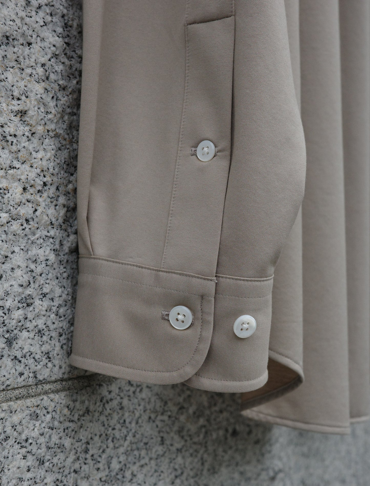 KANEMASA PHIL. 46G Atmosphere Shirt - Beige