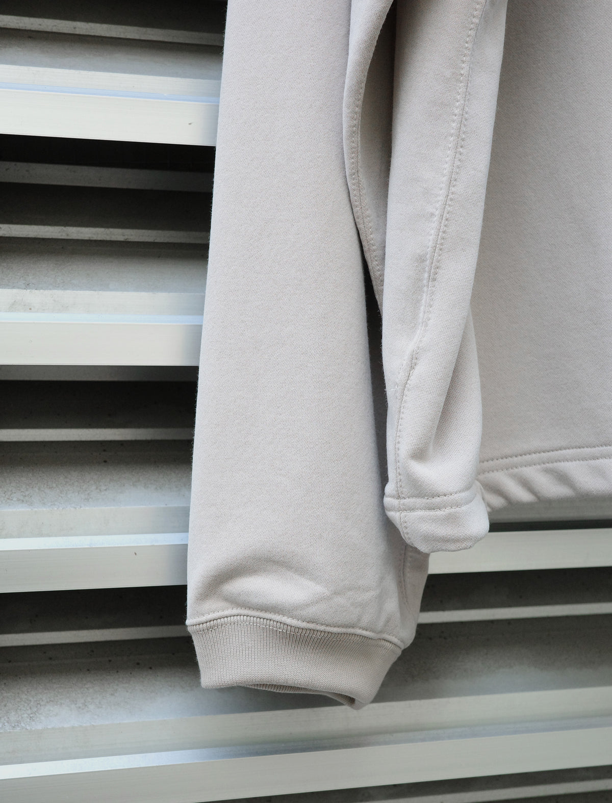 KANEMASA PHIL. 28G Cupro Raglan Pullover Beige Khaki