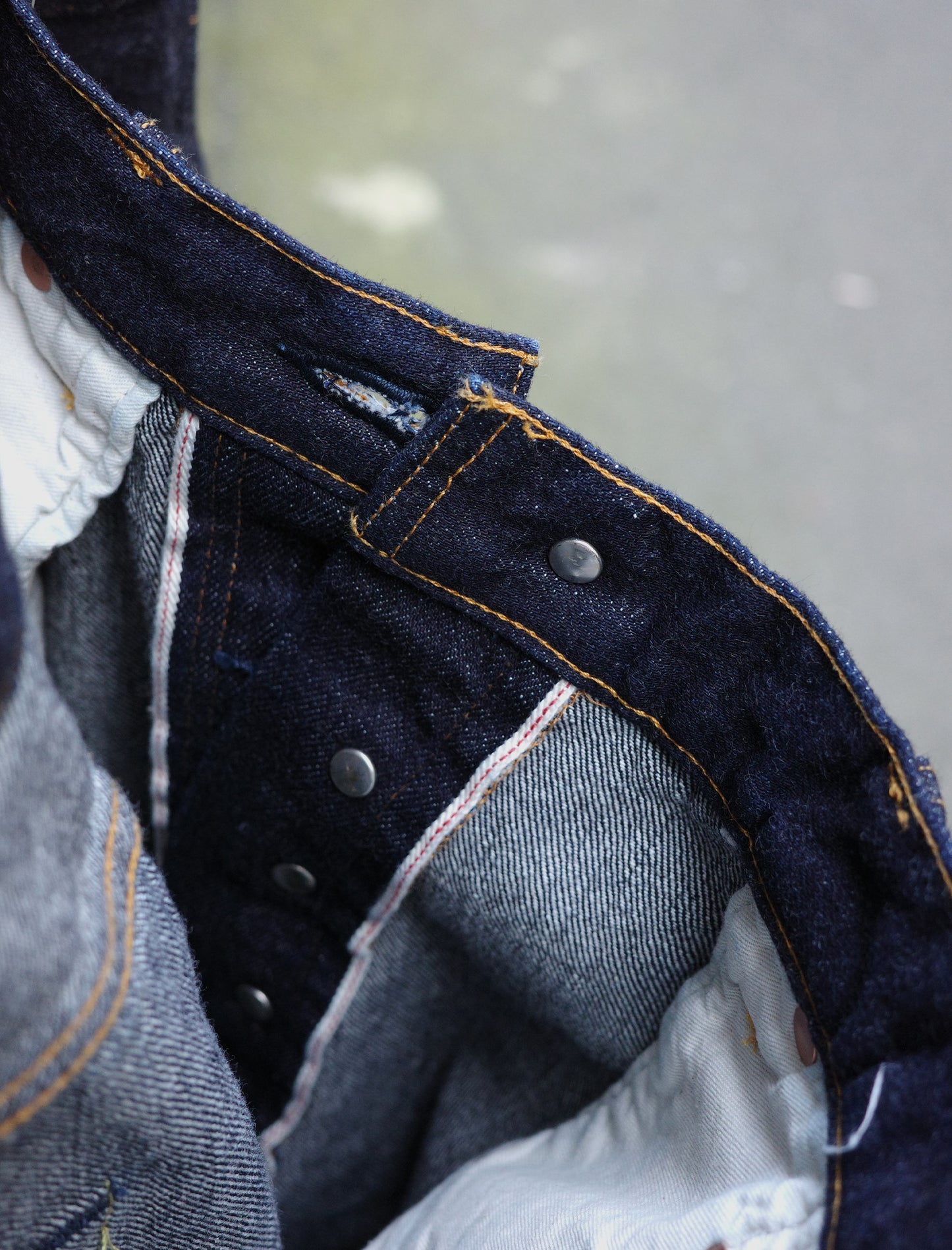 ULTERIOR Selvedge Denim 5P Pants Navy