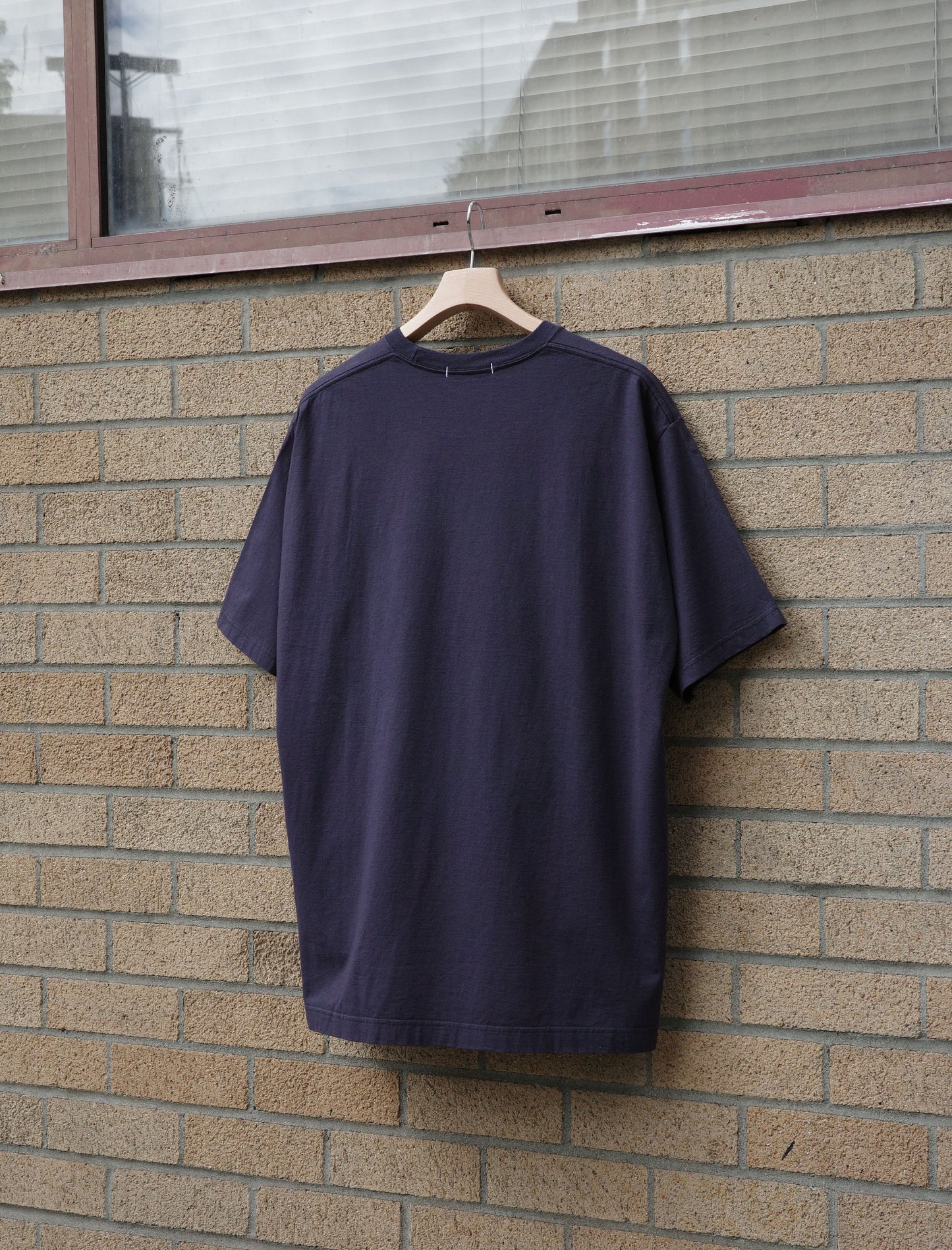Y Organic Cotton Jersey S/S Tee - Navy
