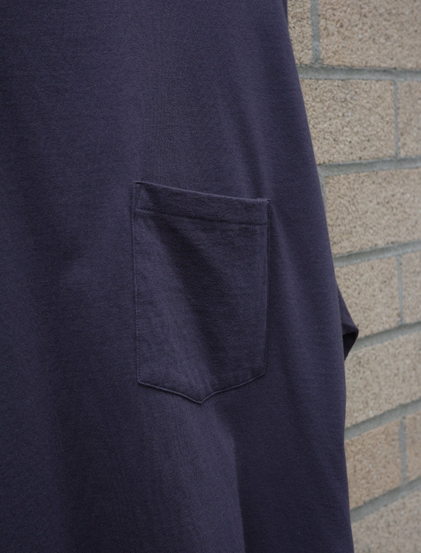 Y Soft Organic Cotton Jersey L/S T-Shirt - Navy