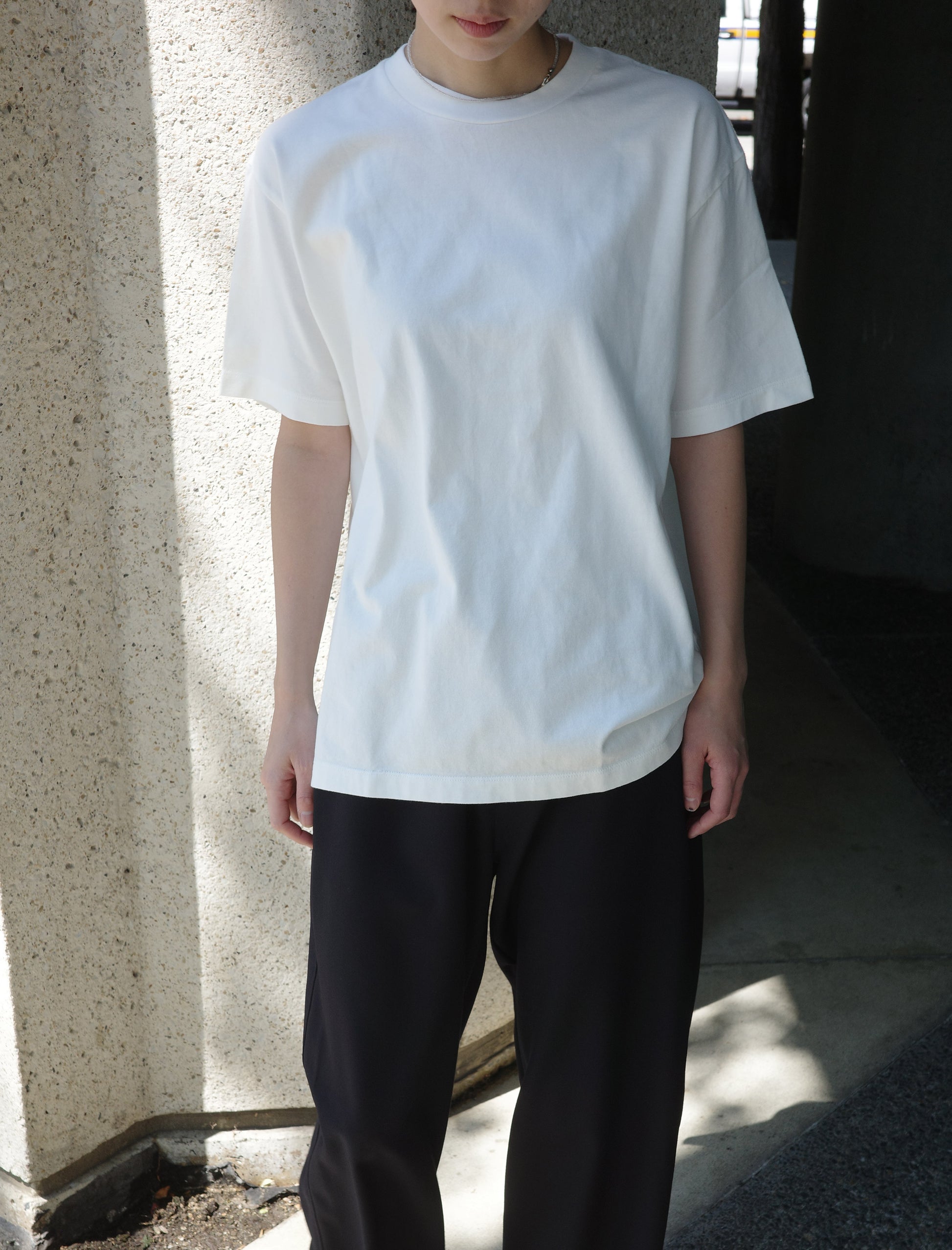 awasa 2-Pack Crewneck T-Shirts - White