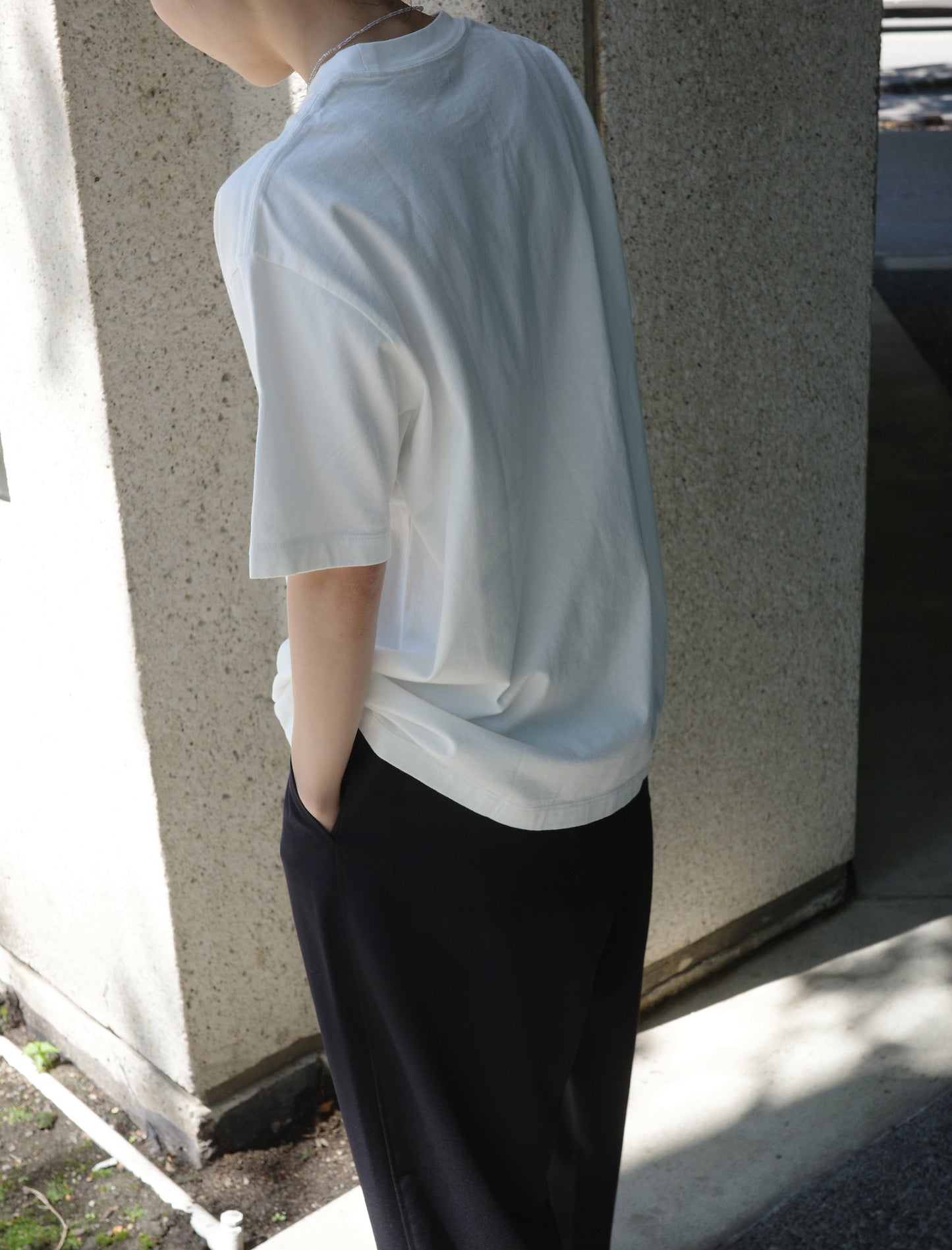 awasa 2-Pack Crewneck T-Shirts - White