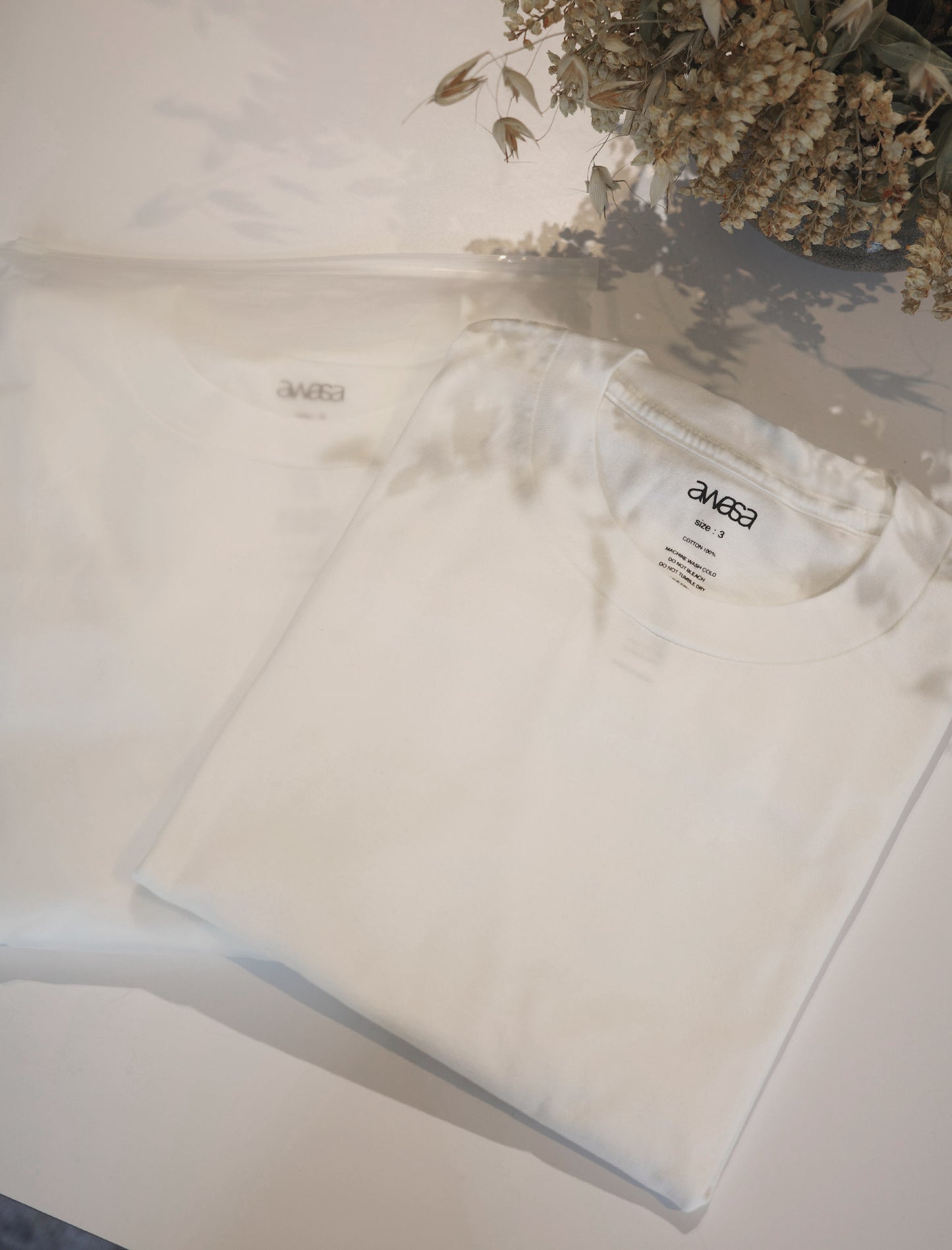 2-Pack Crewneck T-Shirts - White