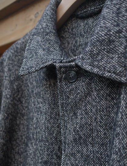 awasa Fancy Tweed Belted Jacket - Herringbone