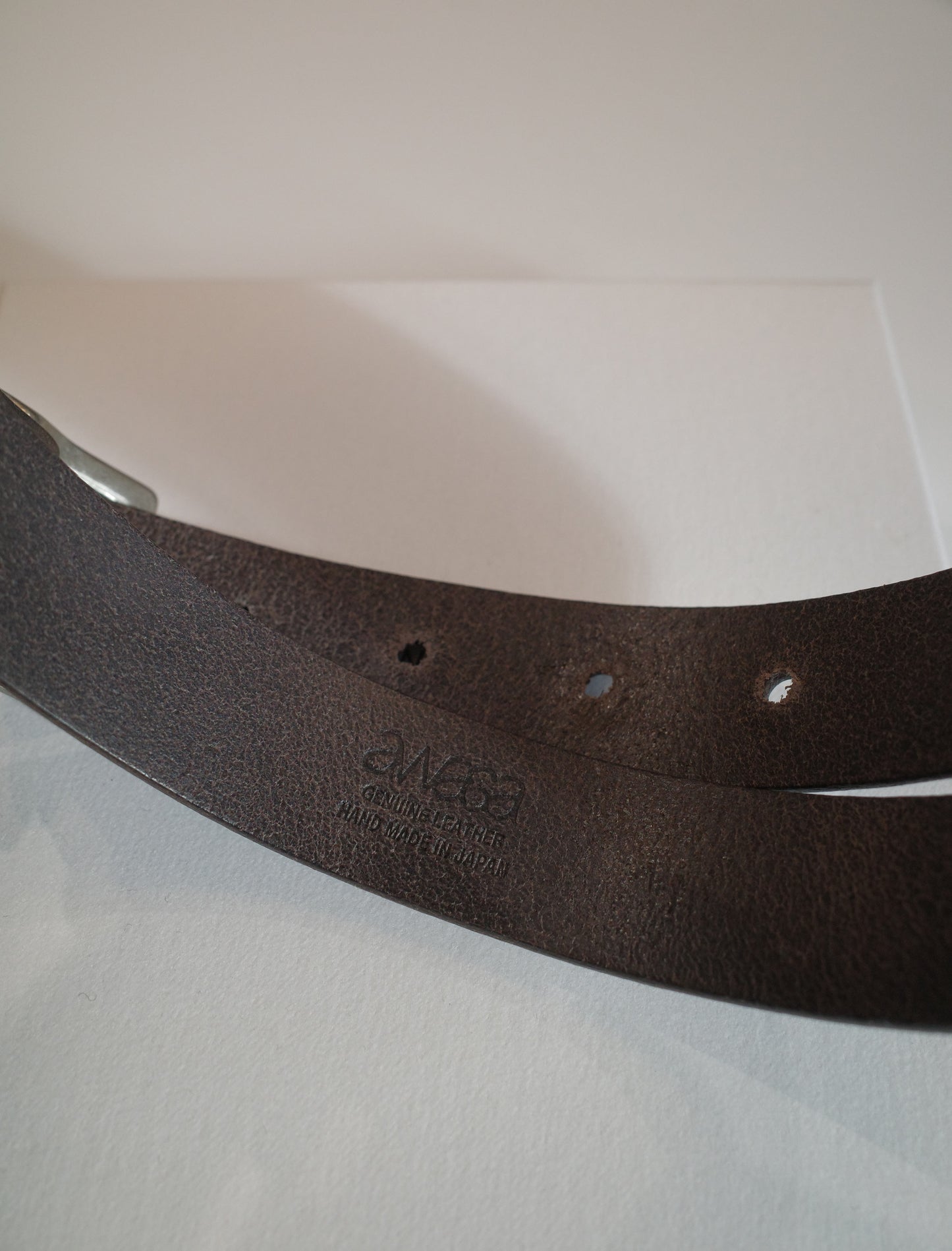 awasa Italian Pull-up Leather Belt