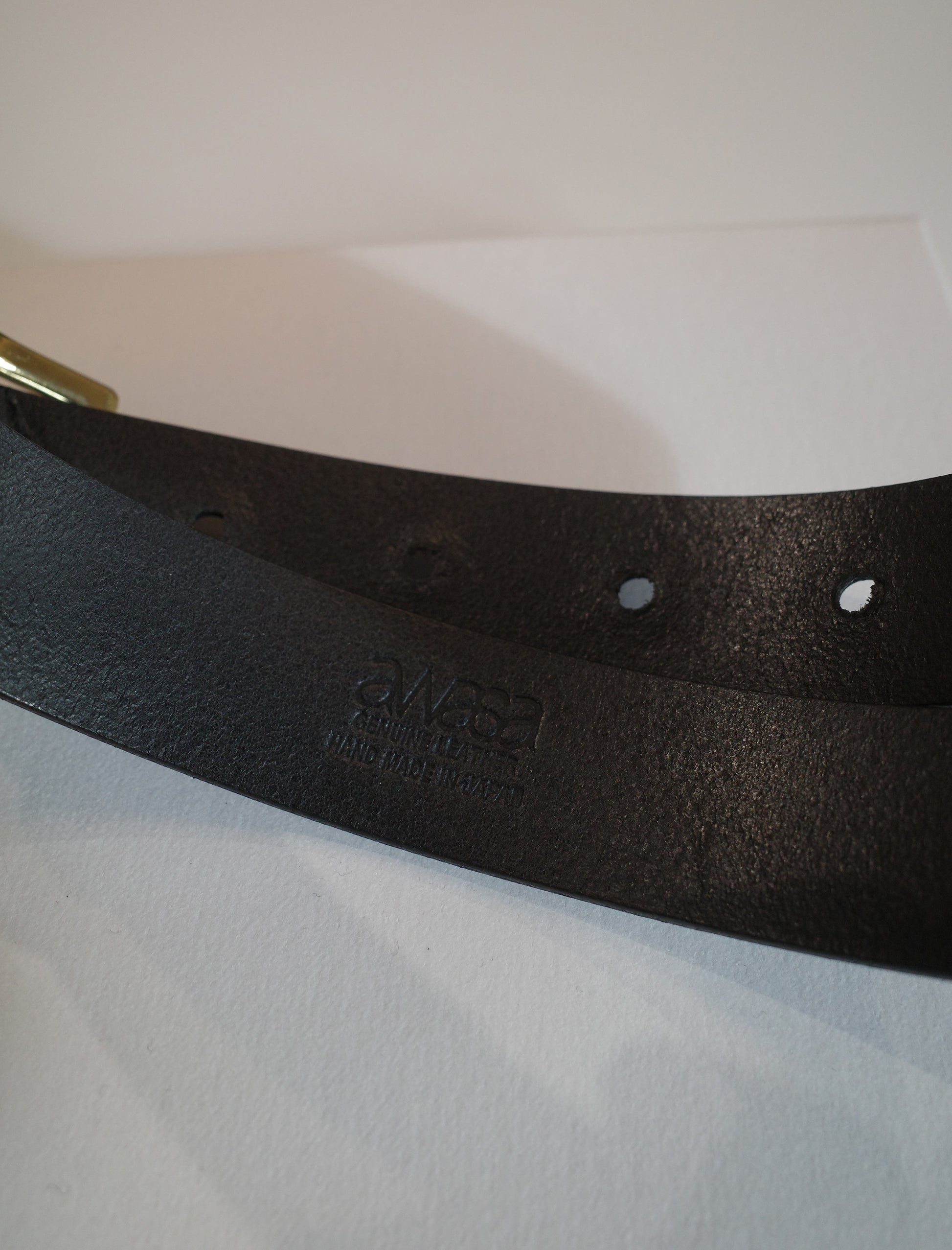 awasa Italian Pull-up Leather Belt