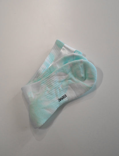 awasa Tube Socks Tie-Dye Mint
