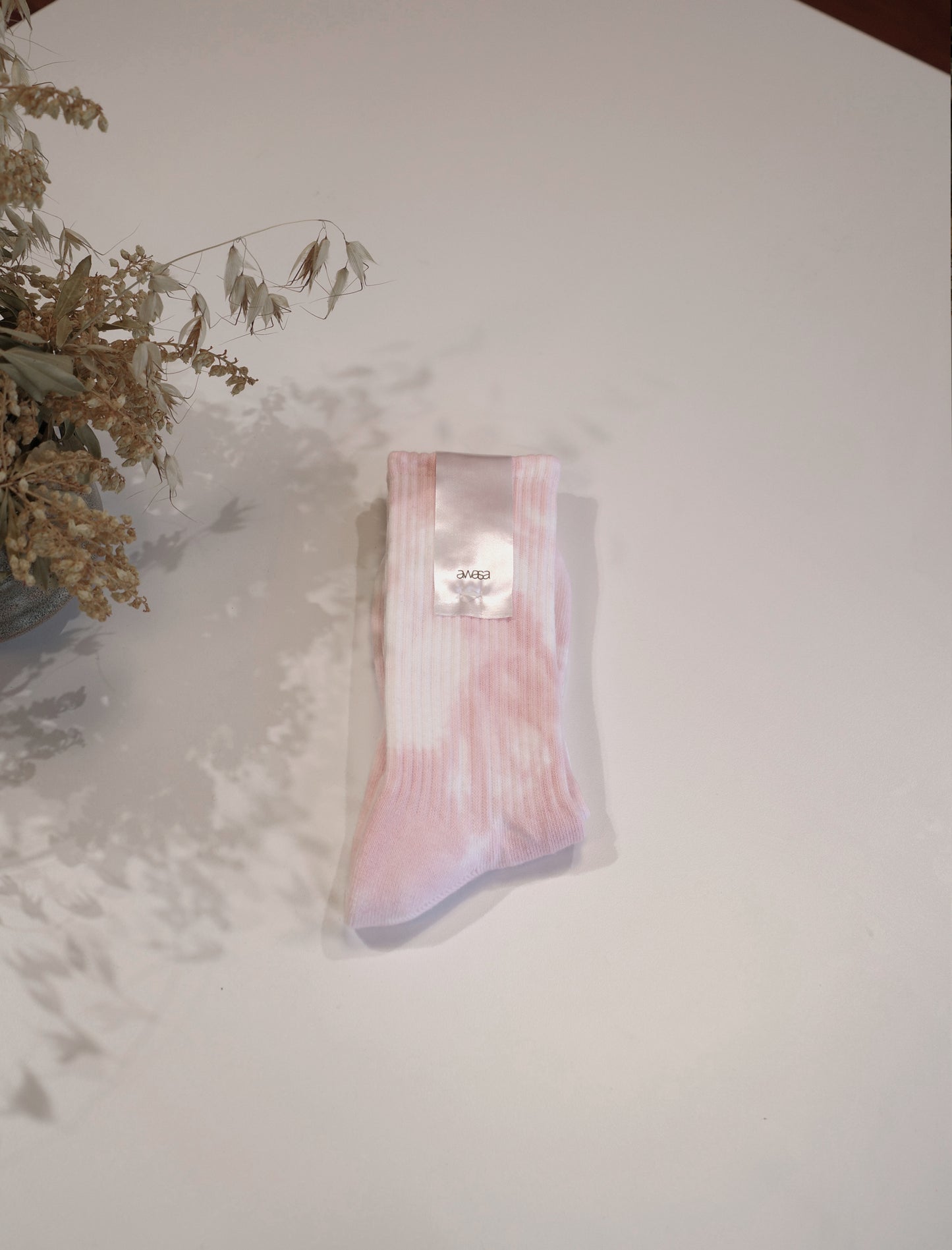 Tube Socks - Tie-dye Pink