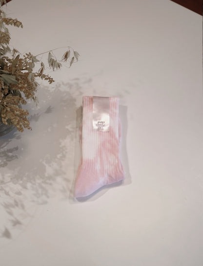 Tube Socks - Tie-dye Pink