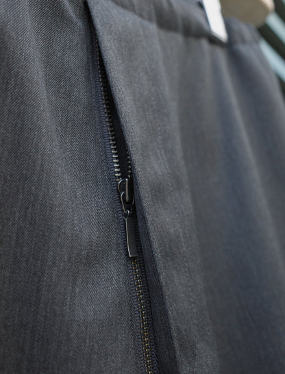 awasa Wool Gabardine Overpants Grey