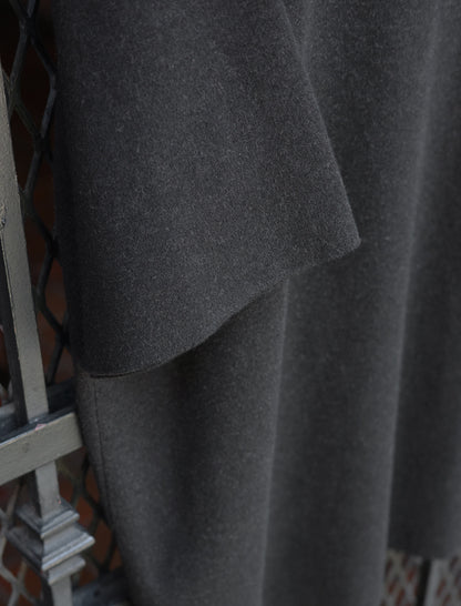 BATONER 32G Smooth Knit S/S Polo - Melange Black