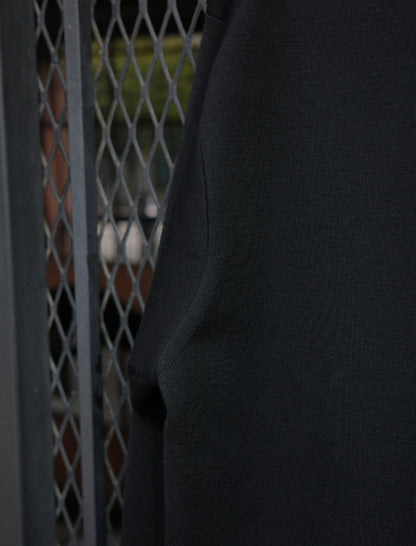 32G Smooth Wool Crewneck - Black