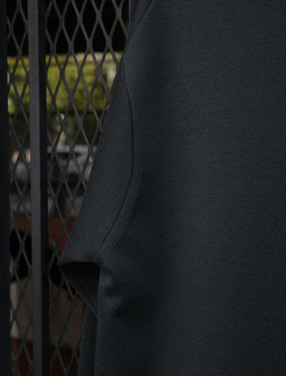 BATONER 32G Smooth Wool Crewneck - Forest