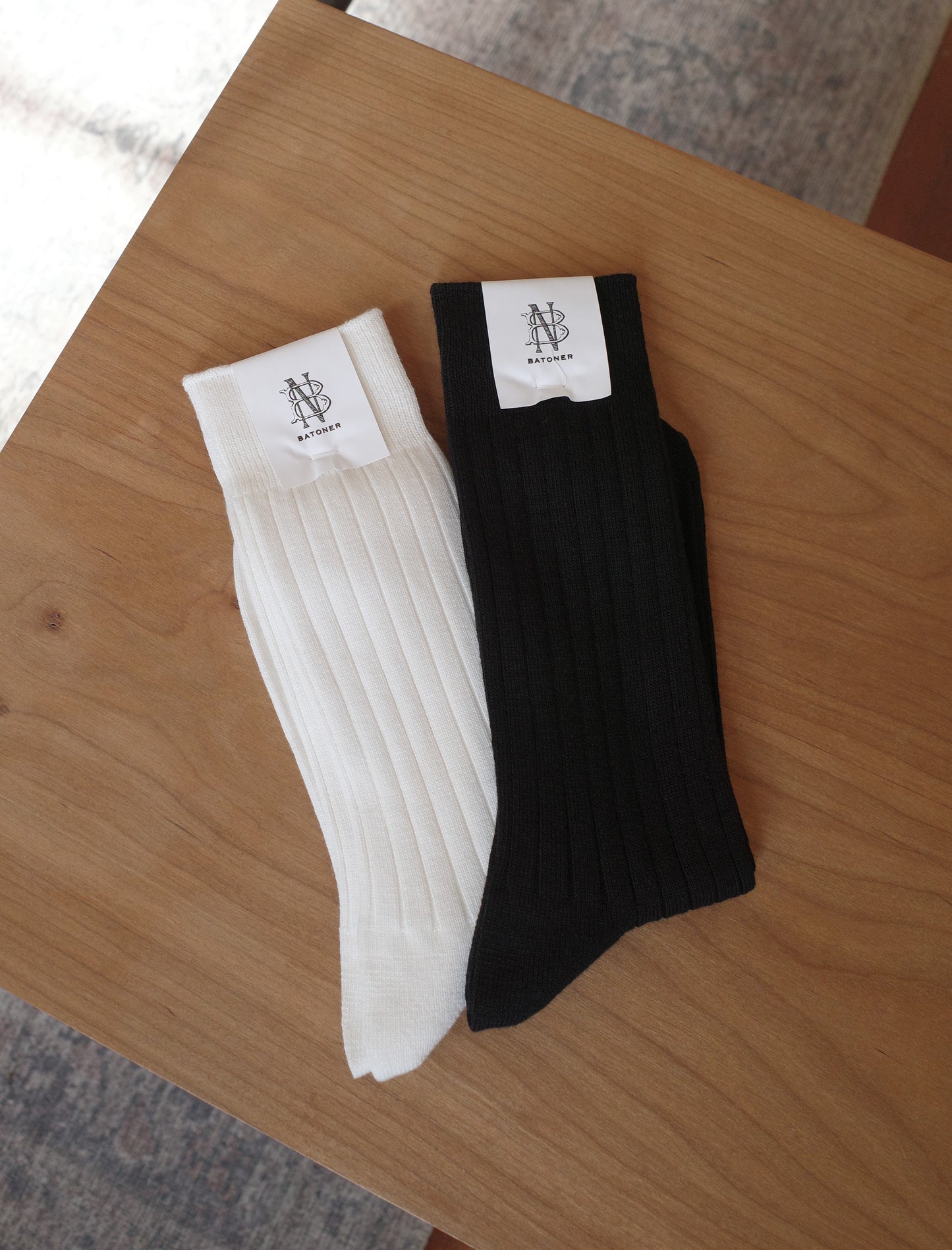 BATONER Cotton Wool Cordura Long Socks