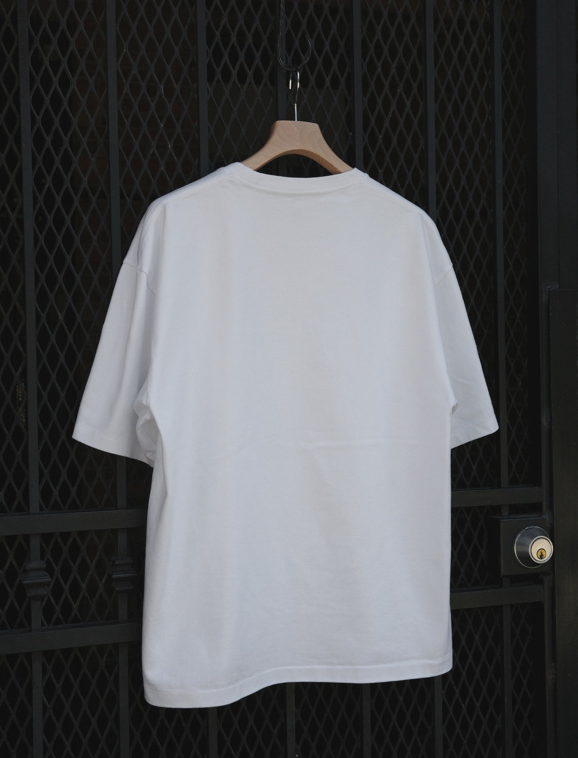 BATONER Men MERIYASU T-SHIRT HEAVY (PACK) White