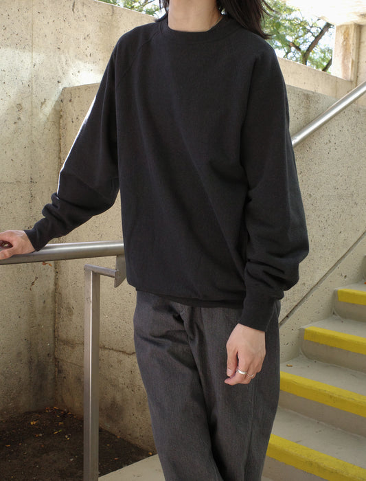 BATONER Jumberca Urake Crewneck - Melange Black