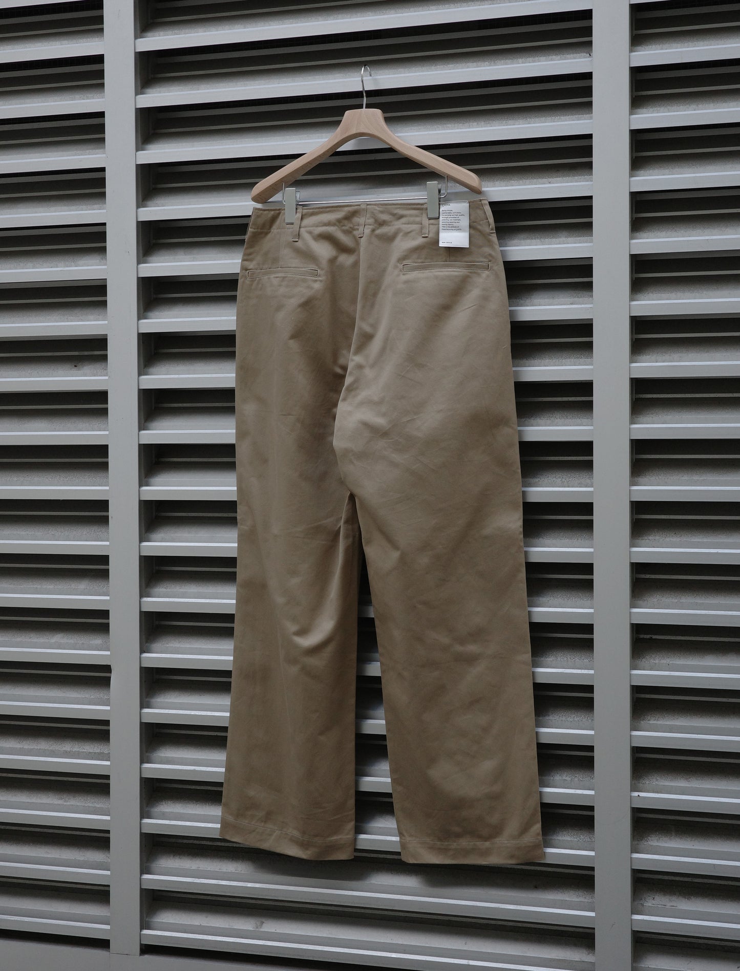 43Khaki Weapon Chino Cloth Pants - Beige