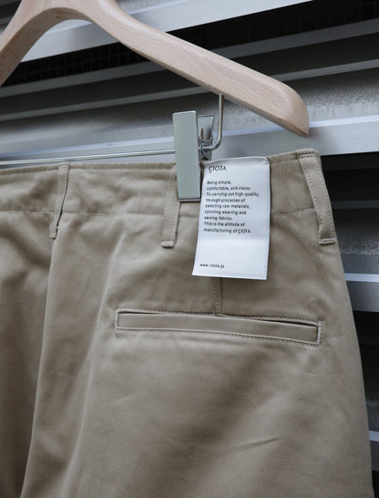43Khaki Weapon Chino Cloth Pants - Beige