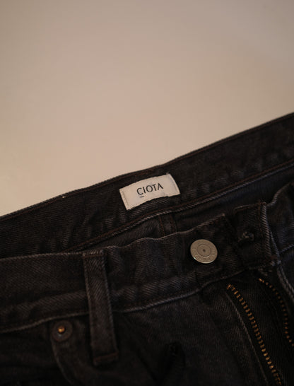 CIOTA Baggy 5 Pocket Pants - Medium Black