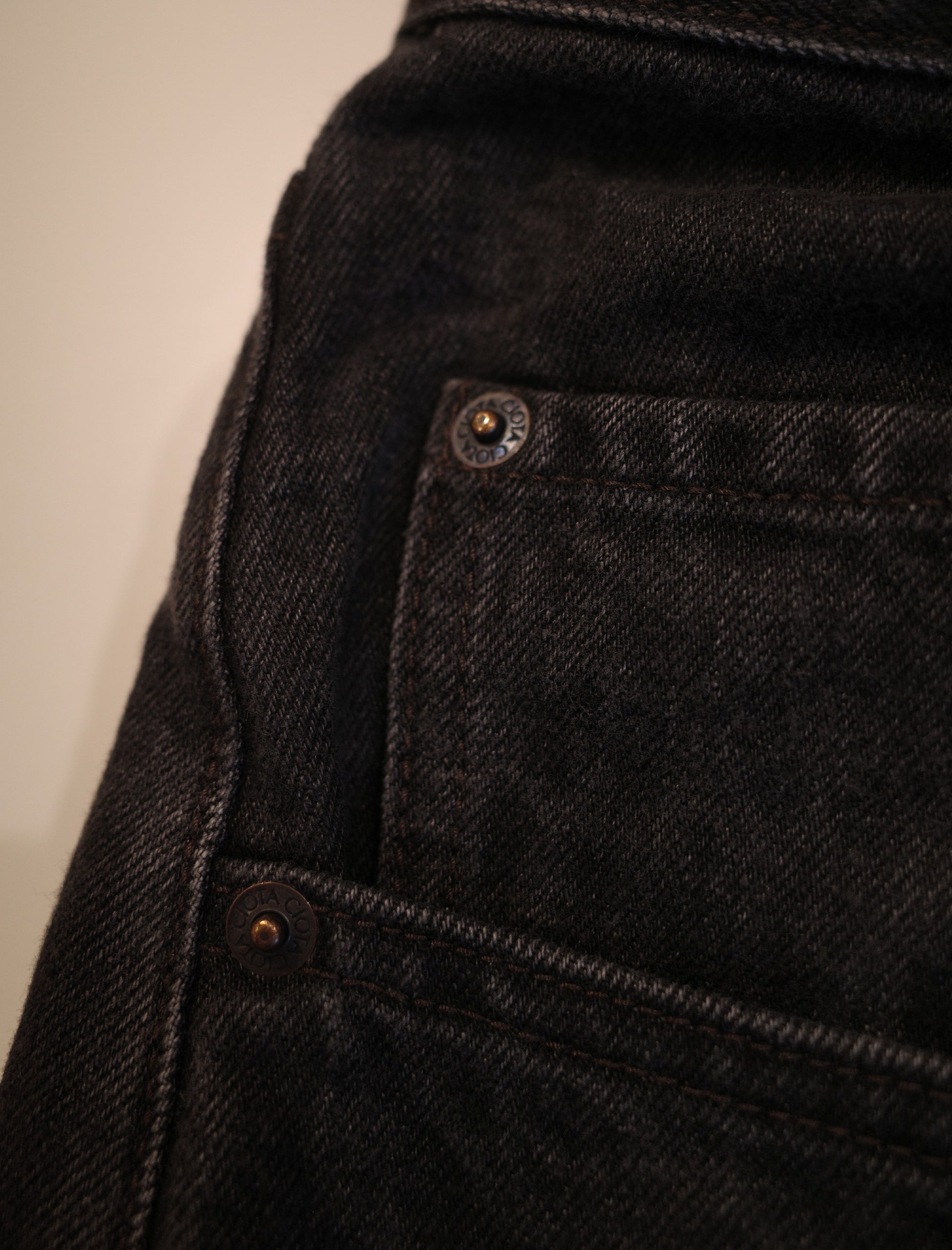 CIOTA Baggy 5 Pocket Pants - Medium Black