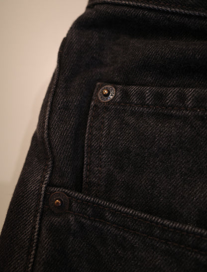 CIOTA Baggy 5 Pocket Pants - Medium Black