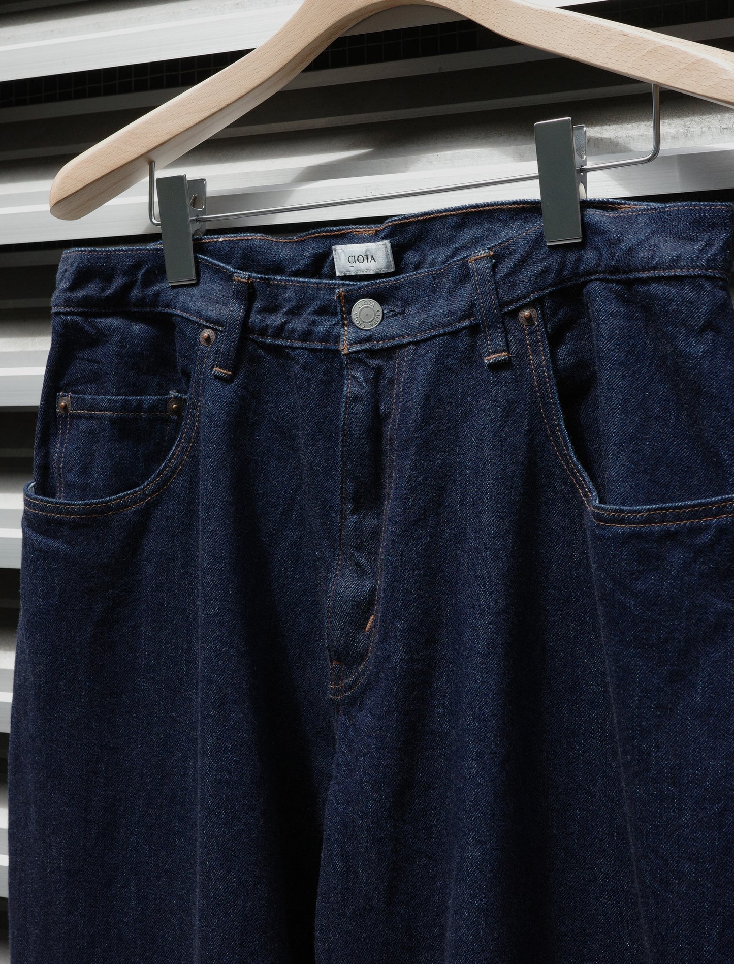 Baggy 5 Pocket Pants - Navy