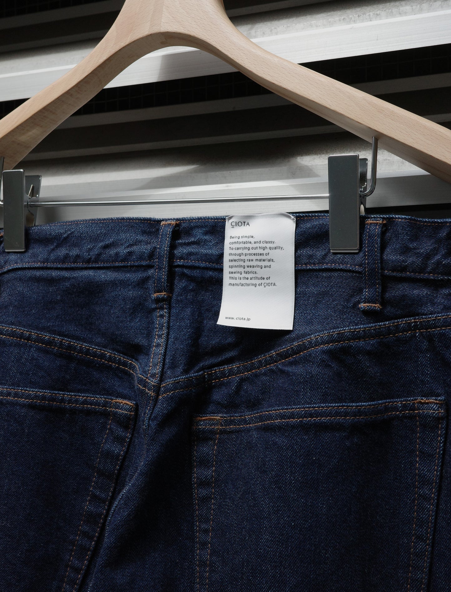 Baggy 5 Pocket Pants - Navy