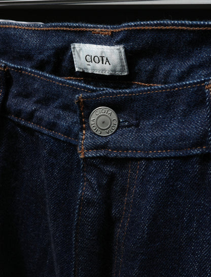 Baggy 5 Pocket Pants - Navy