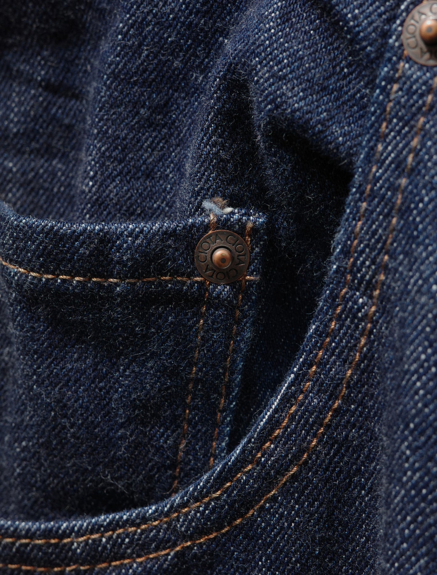 Baggy 5 Pocket Pants - Navy