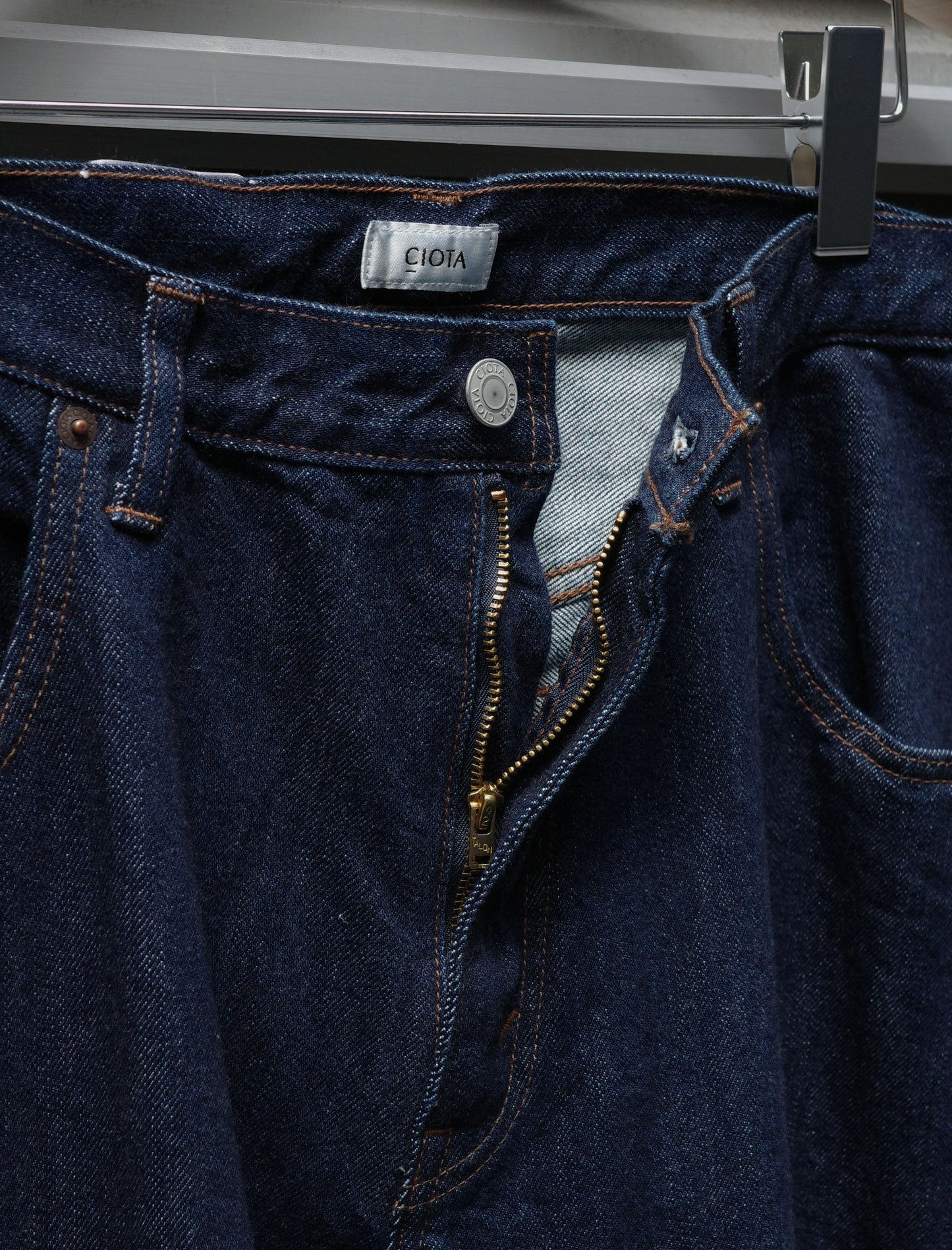 Baggy 5 Pocket Pants - Navy