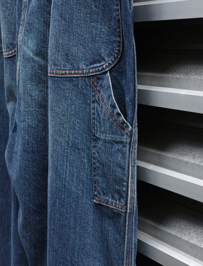 Denim Painter Pants - Medium Dark Blue