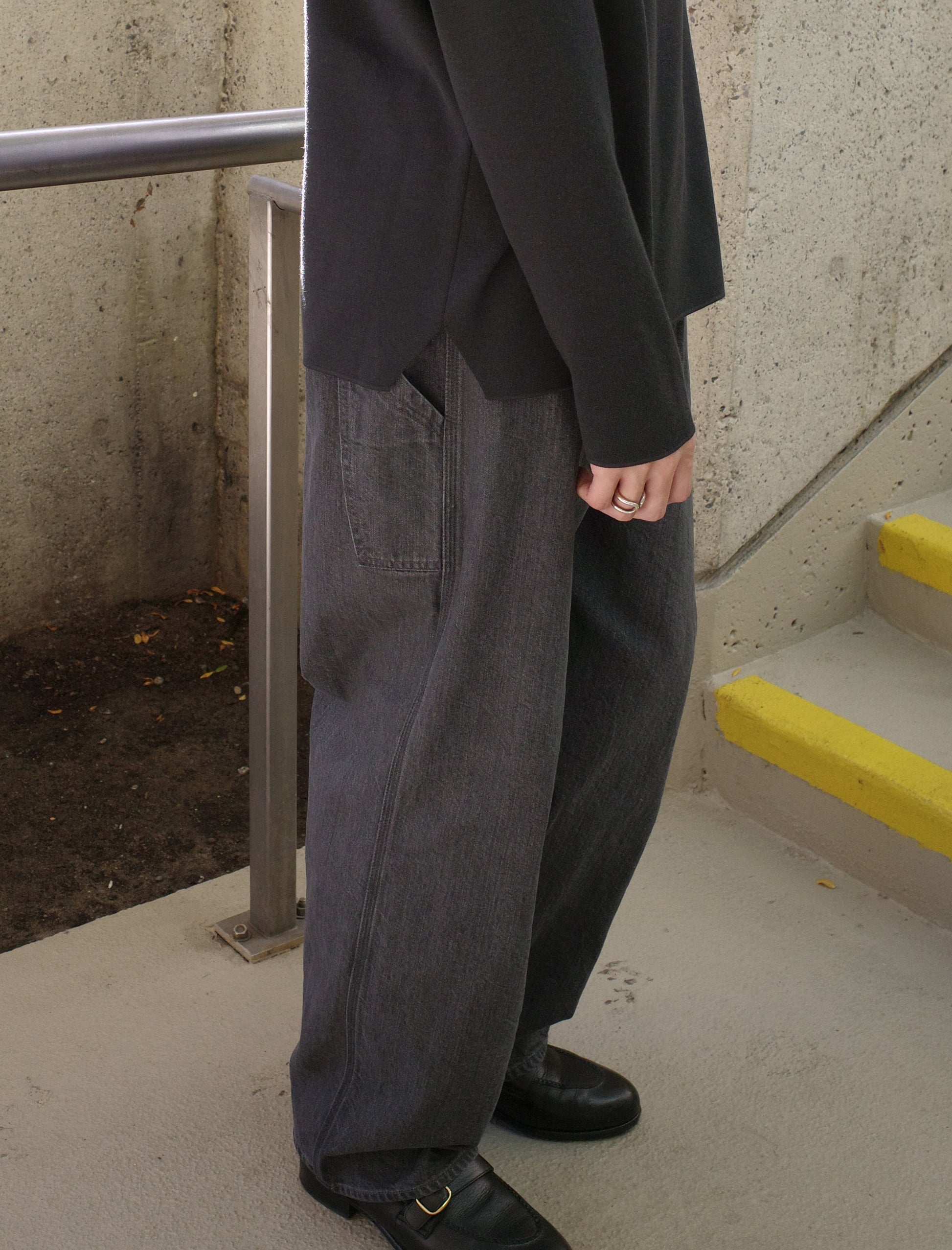 CIOTA Denim Painter Pants - Medium Gray