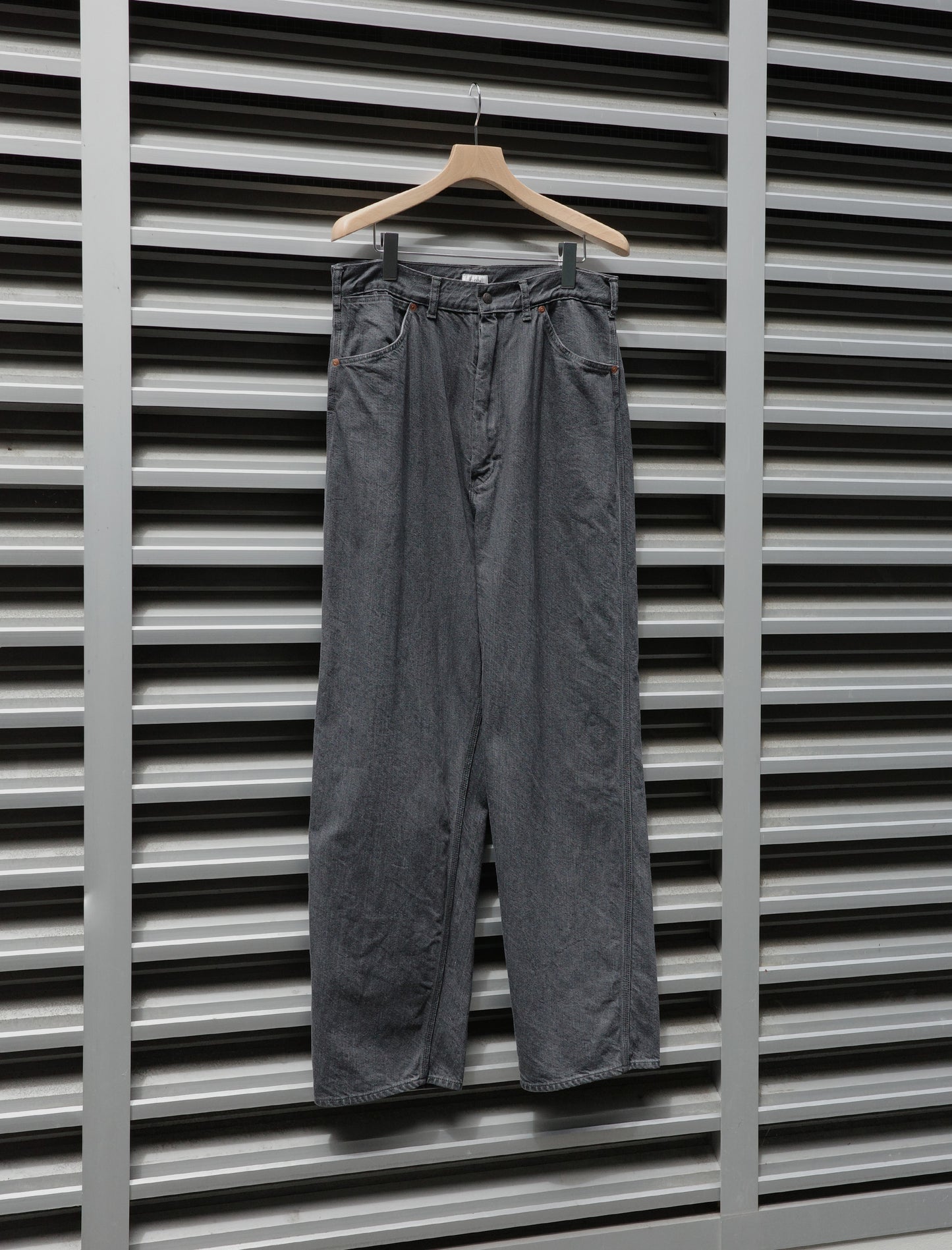 Denim Painter Pants - Medium Gray