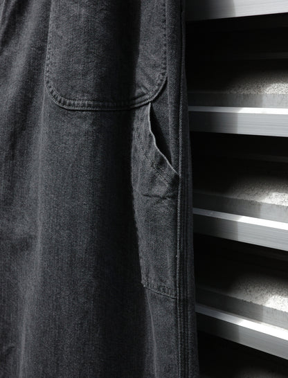 Denim Painter Pants - Medium Gray