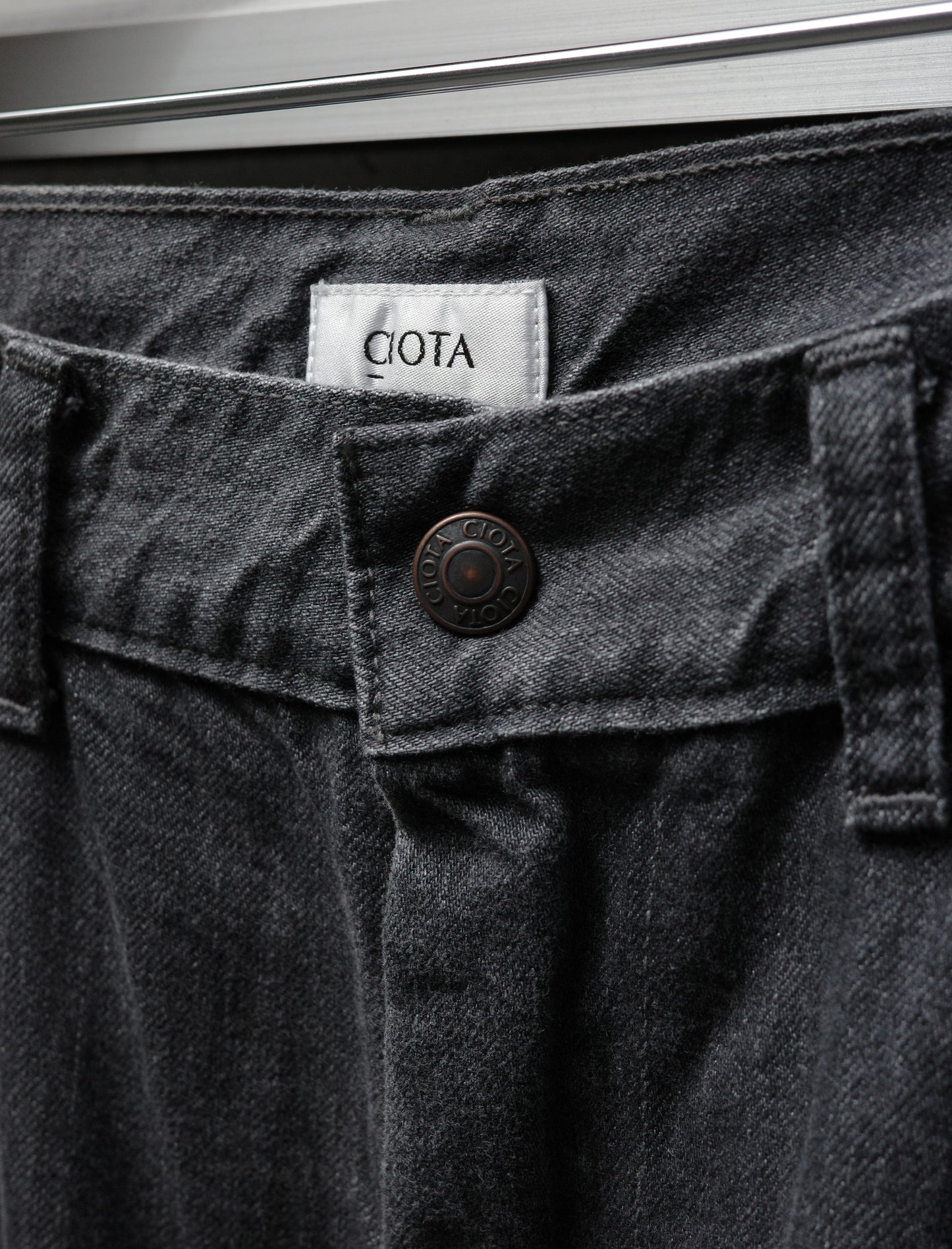 Denim Painter Pants - Medium Gray