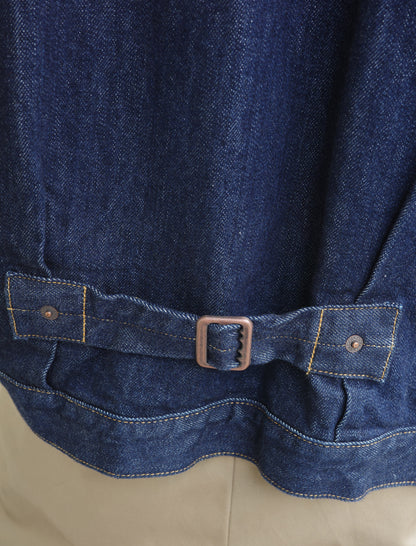 CIOTA Real Indigo Single Pocket Denim Jacket - Navy