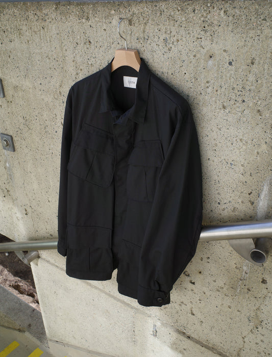 CIOTA Rip-stop Jungle Fatigue Jacket - Black