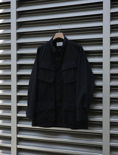Rip-stop Jungle Fatigue Jacket - Black