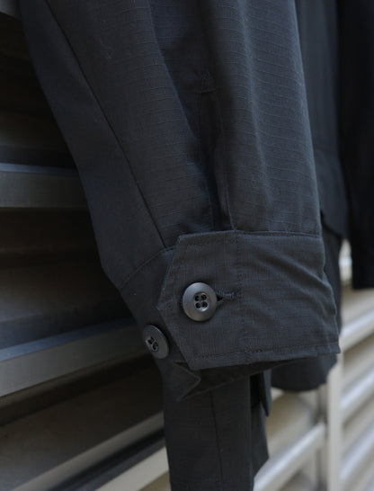 Rip-stop Jungle Fatigue Jacket - Black