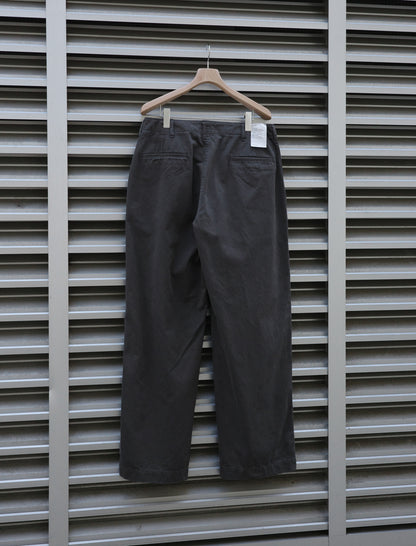 Weapon Chino Cloth Pants Stone Wash - Charcoal Gray