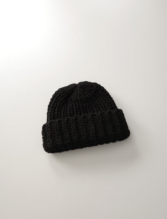 Cotton Big Knit - Black