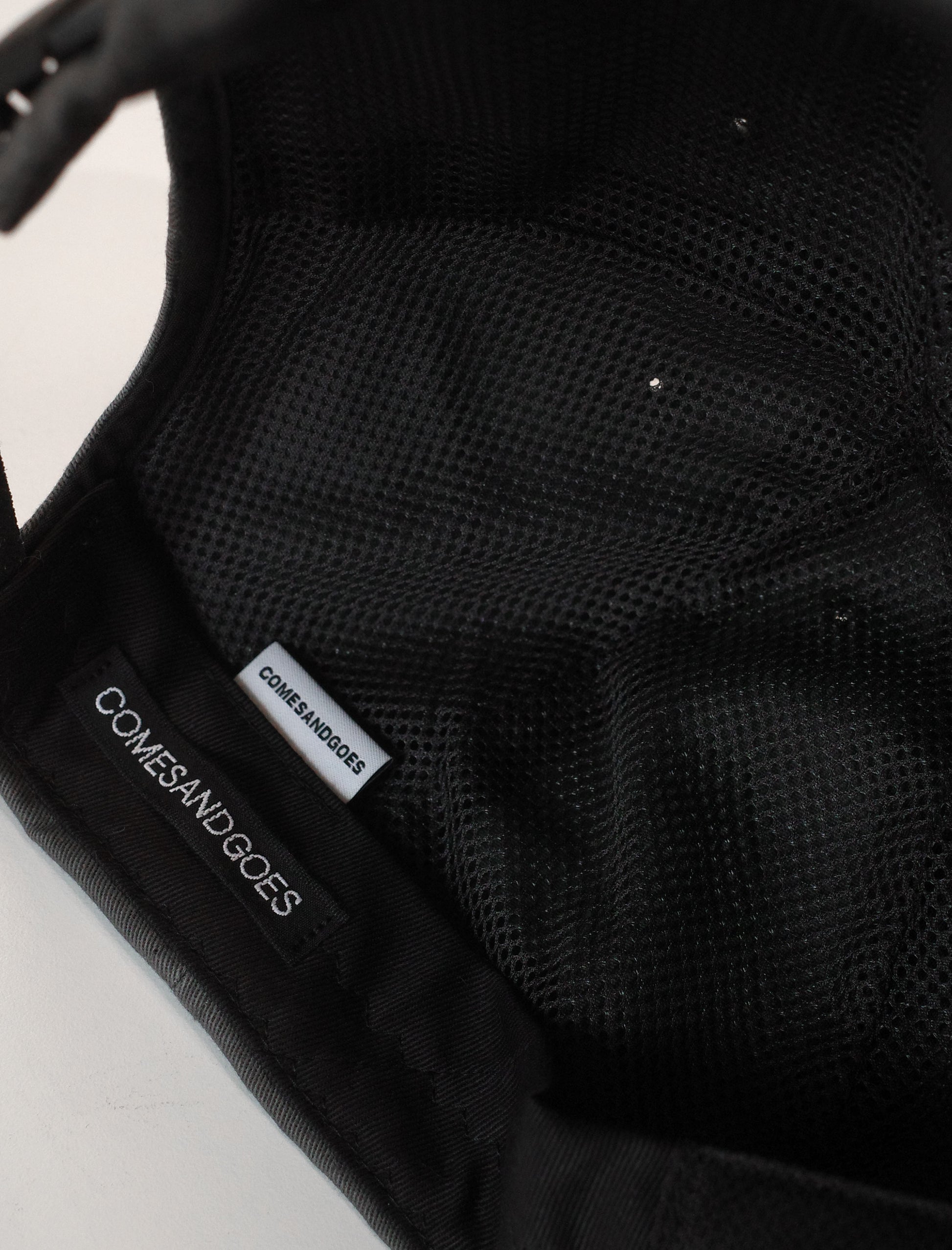 COMESANDGOES NY Pigment-Dyed Cap Black