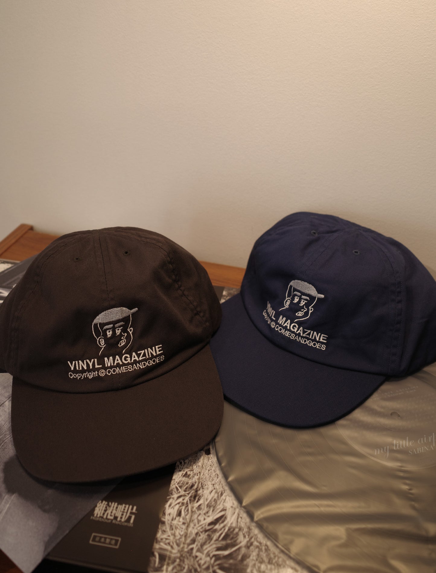 COMESANDGOES Vinyl Magazine Cap