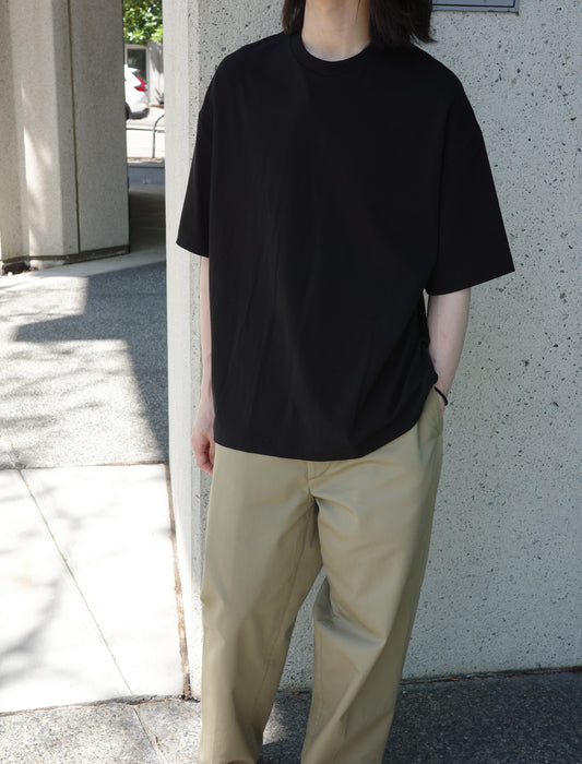 KANEMASA PHIL. 36G High Twist Two Pack Tee - Night Black