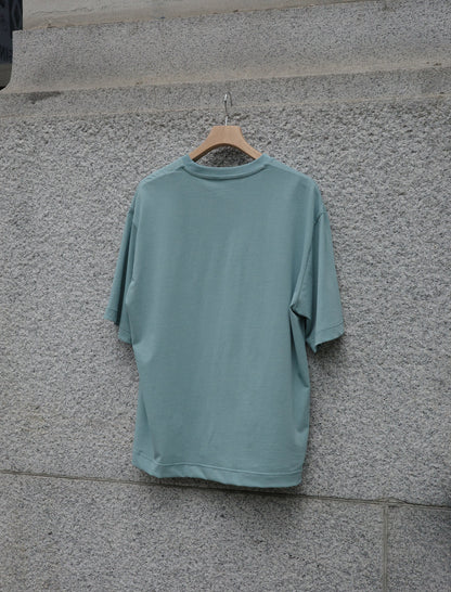KANEMASA PHIL. 36G High Twist S/S Tee Blue