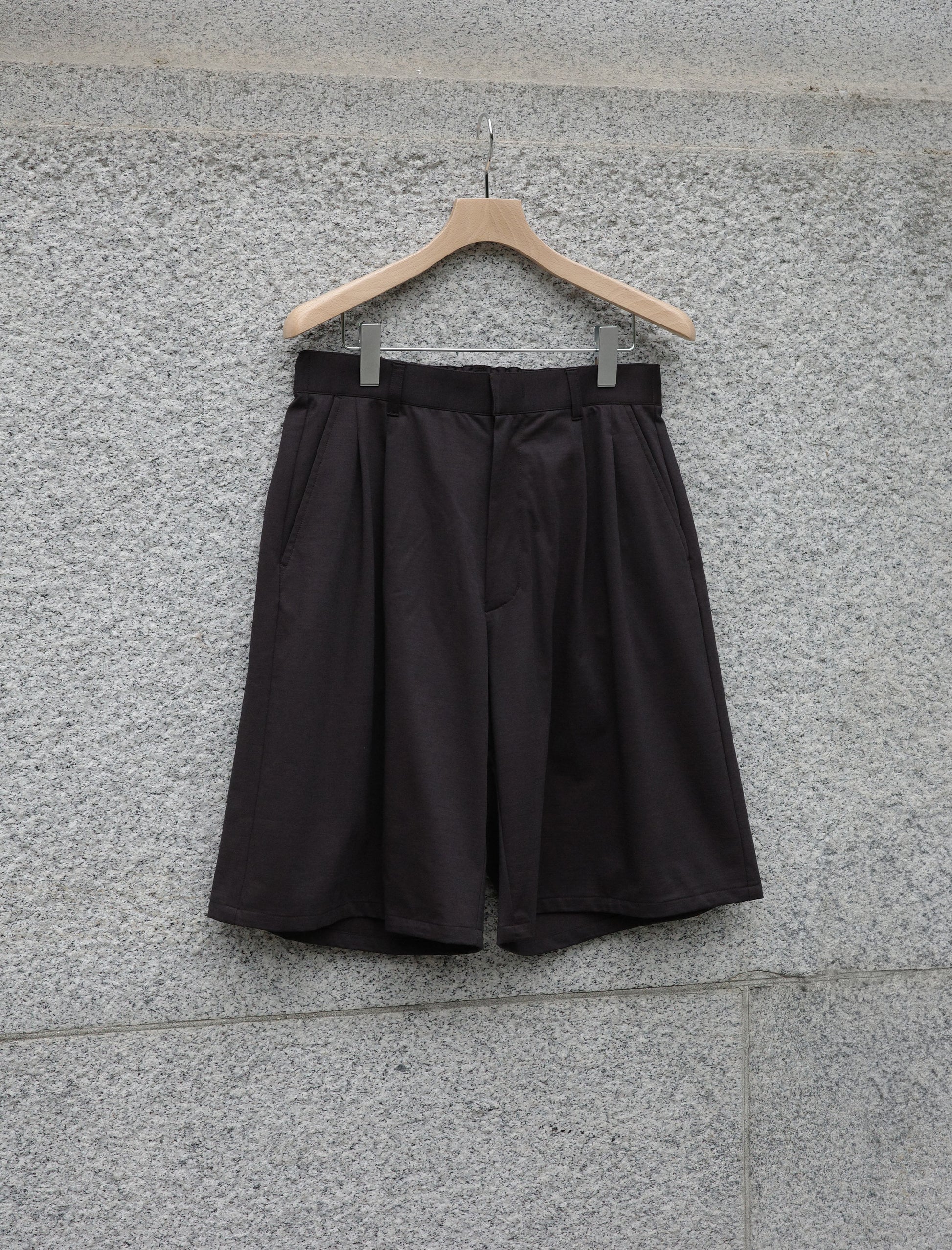 KANEMASA PHIL. 36G Wool Shorts  Brown